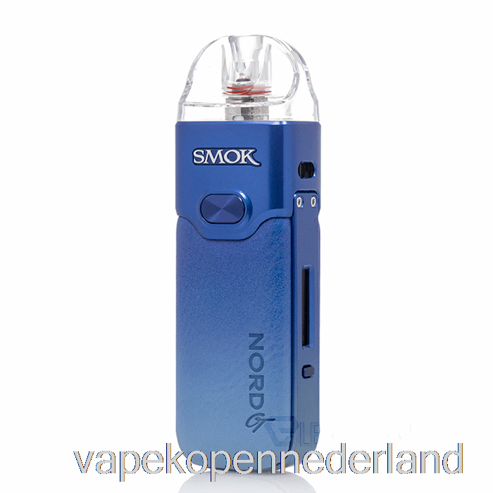 Vape Nederland Smok Nord Gt 80w Pod-systeem Blauw Gradiënt Leer